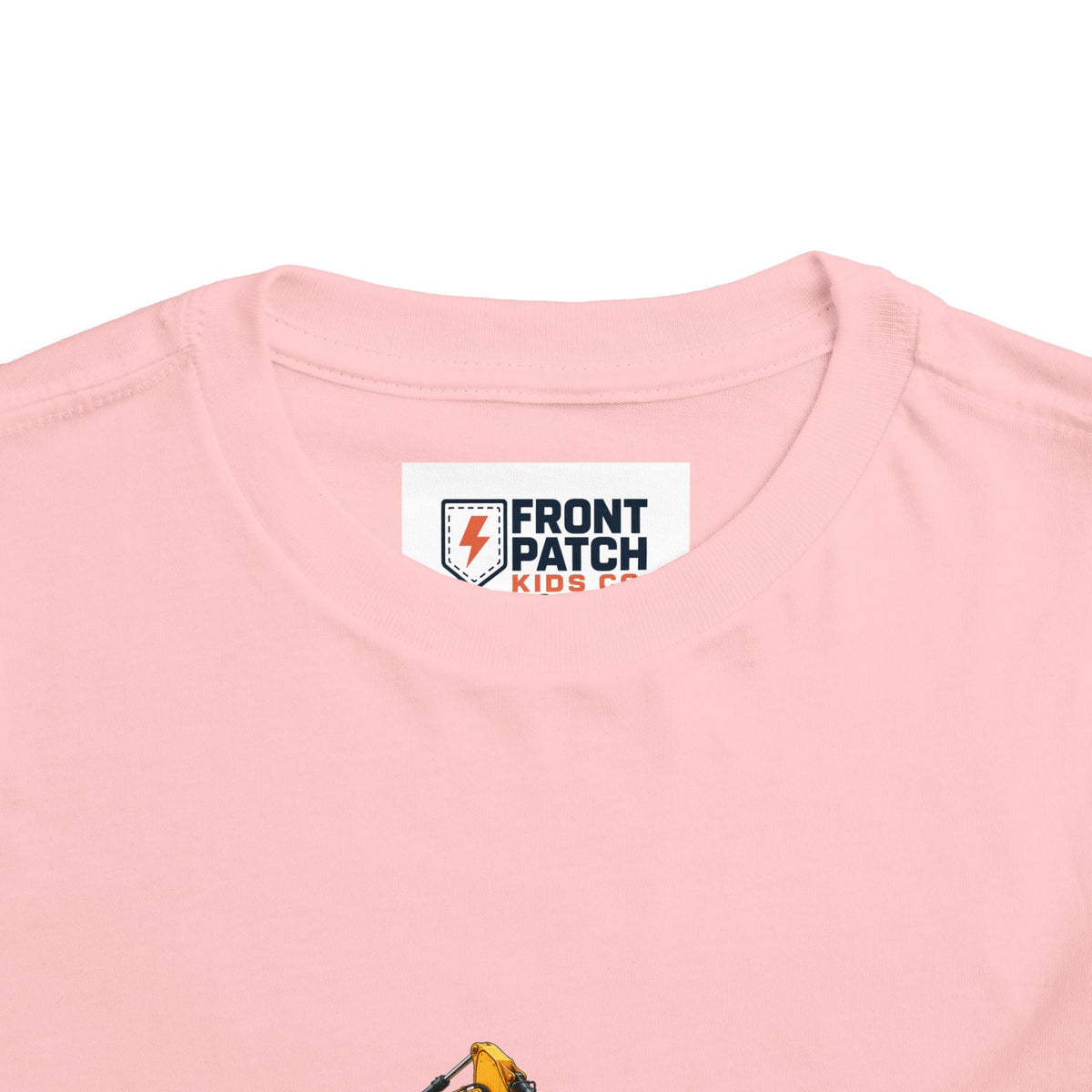 Toddler Tee — Construction Trucks Excavator & Dump Truck Graphic - Front Patch Kids Co.