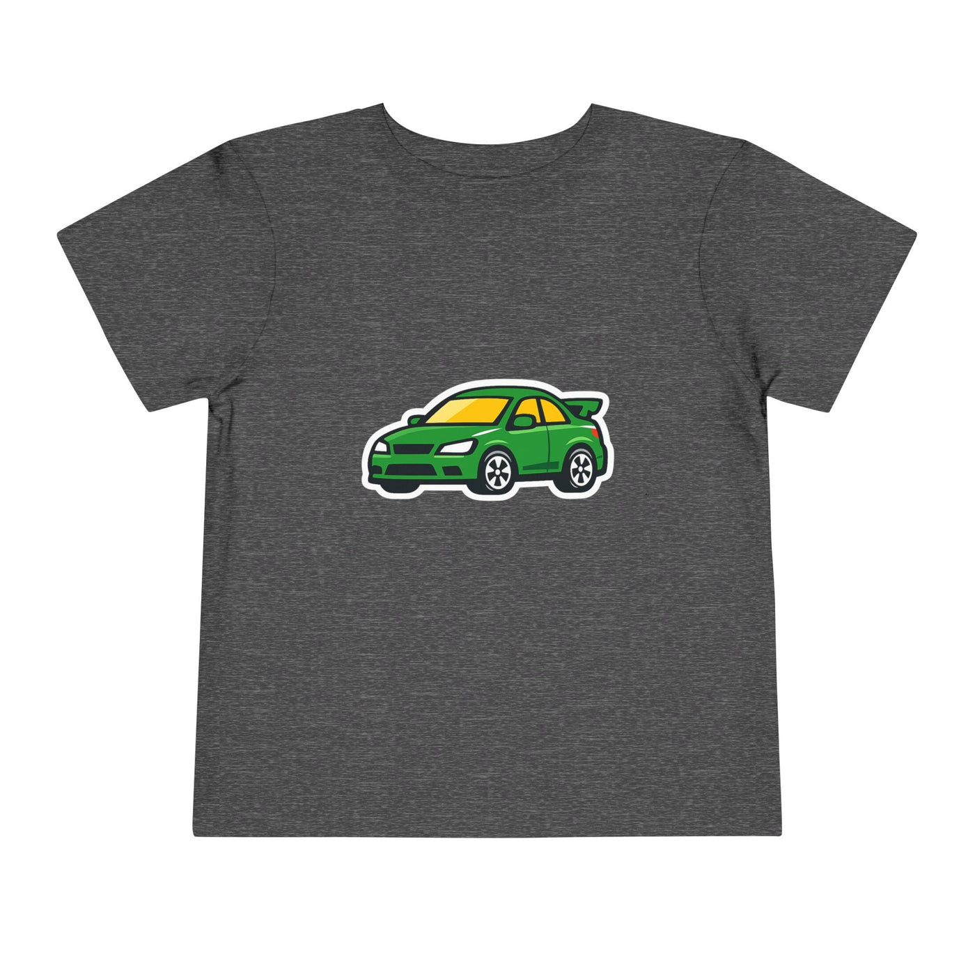 Toddler Tee — Green Race Car Graphic - Front Patch Kids Co.