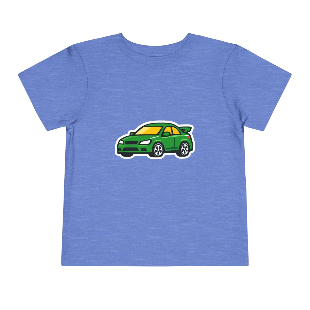 Toddler Tee — Green Race Car Graphic - Front Patch Kids Co.