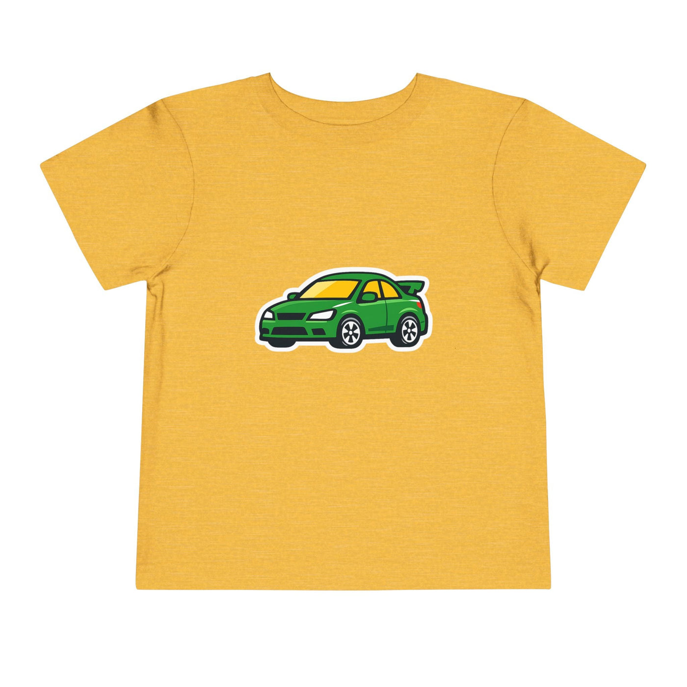 Toddler Tee — Green Race Car Graphic - Front Patch Kids Co.