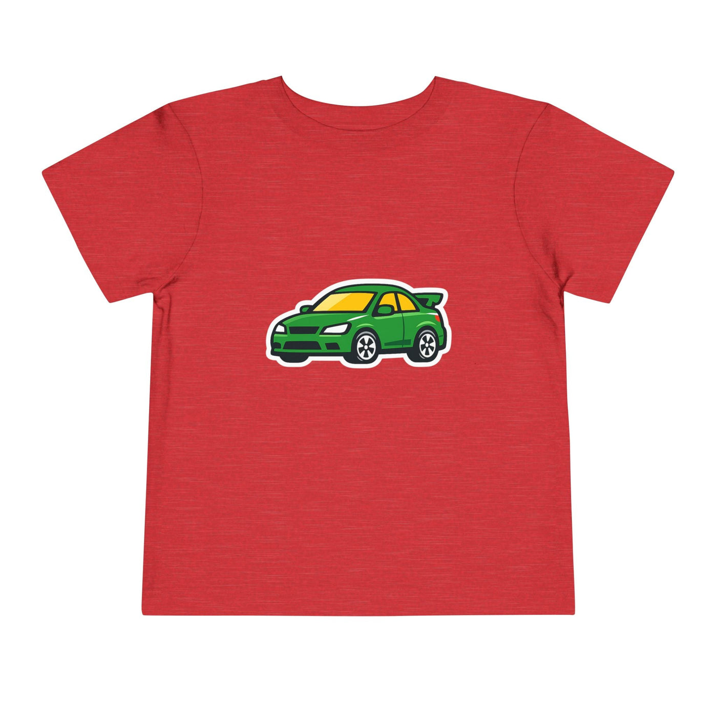 Toddler Tee — Green Race Car Graphic - Front Patch Kids Co.