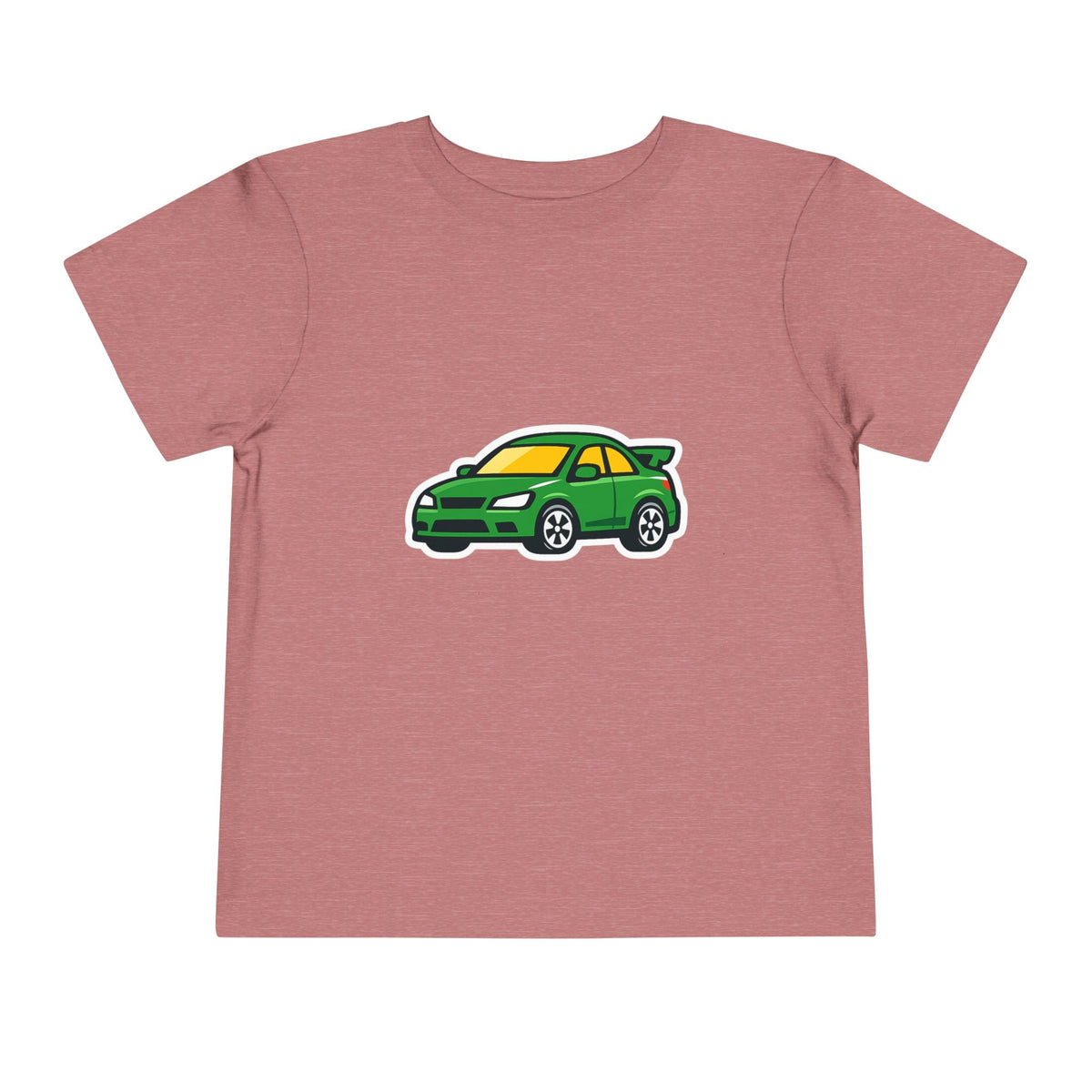 Toddler Tee — Green Race Car Graphic - Front Patch Kids Co.