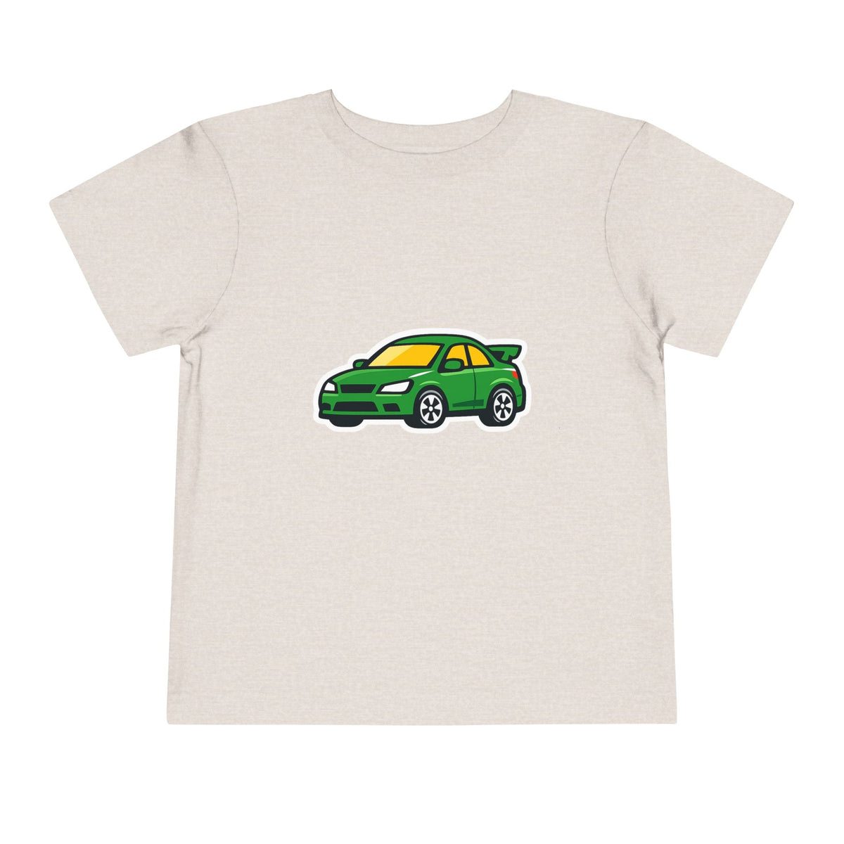 Toddler Tee — Green Race Car Graphic - Front Patch Kids Co.