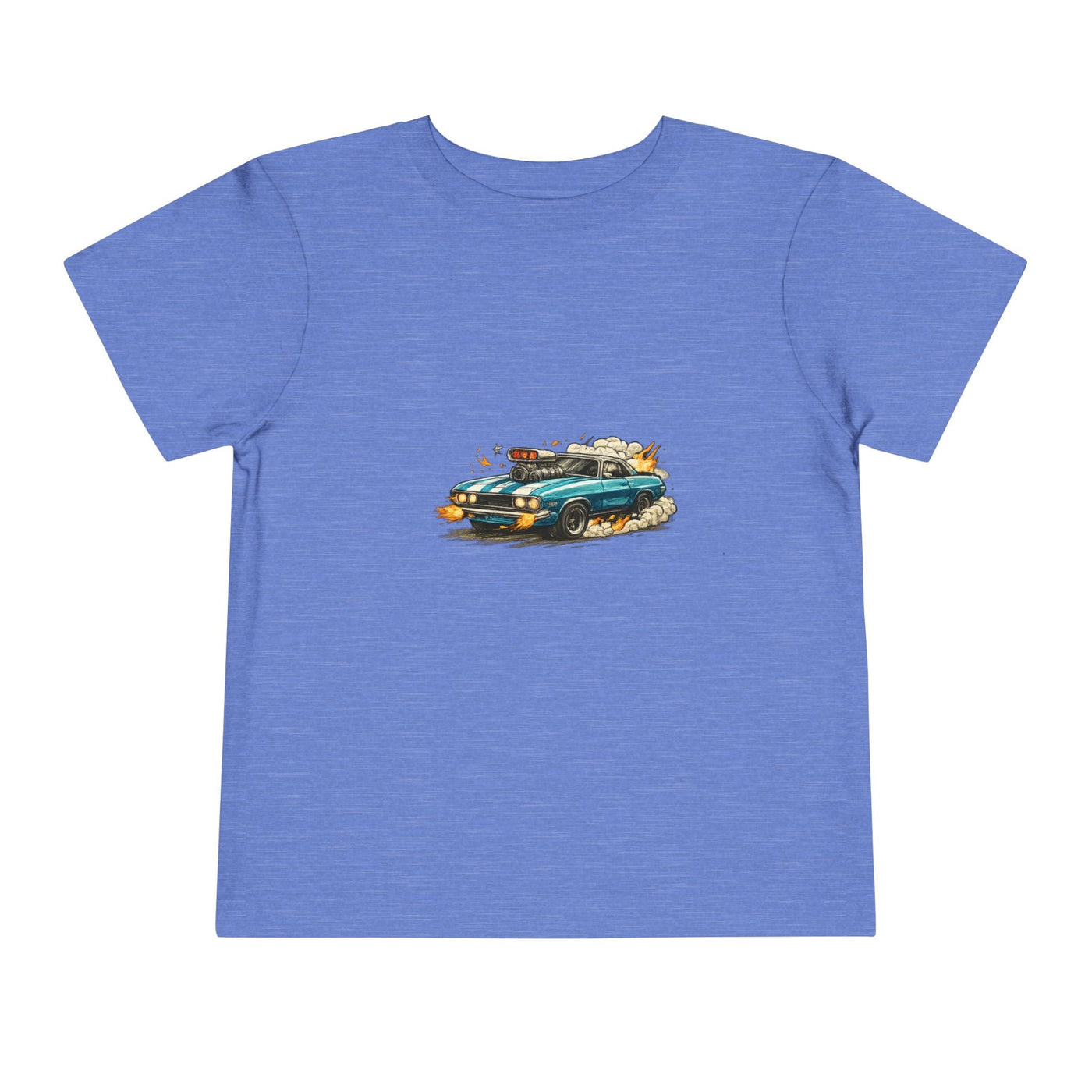 Toddler Tee — Retro Race Car Graphic Shirt - Front Patch Kids Co.