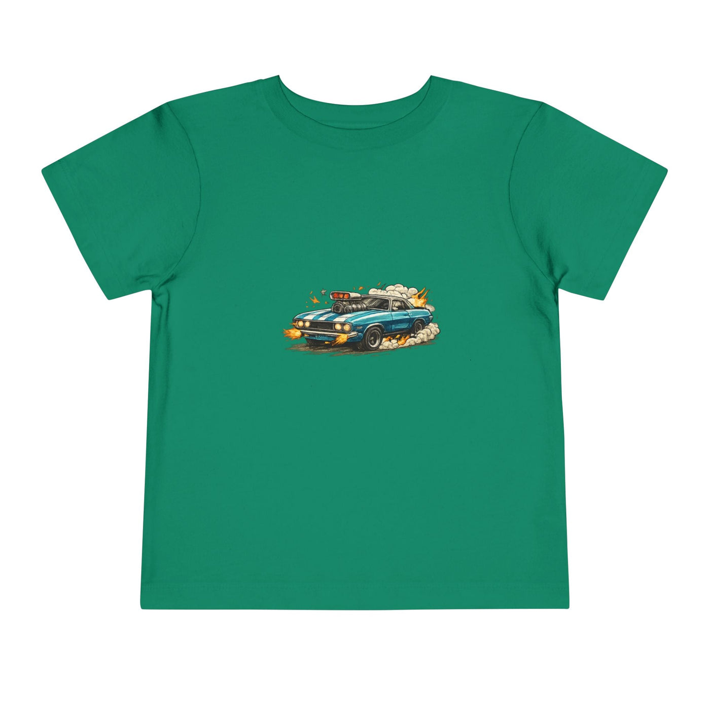 Toddler Tee — Retro Race Car Graphic Shirt - Front Patch Kids Co.