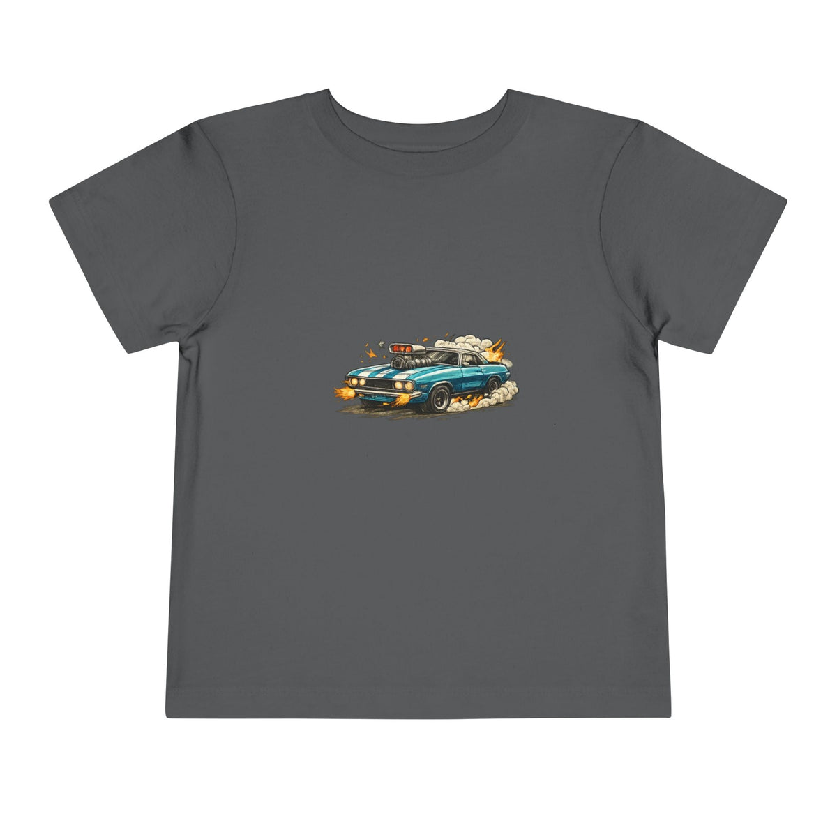 Toddler Tee — Retro Race Car Graphic Shirt - Front Patch Kids Co.