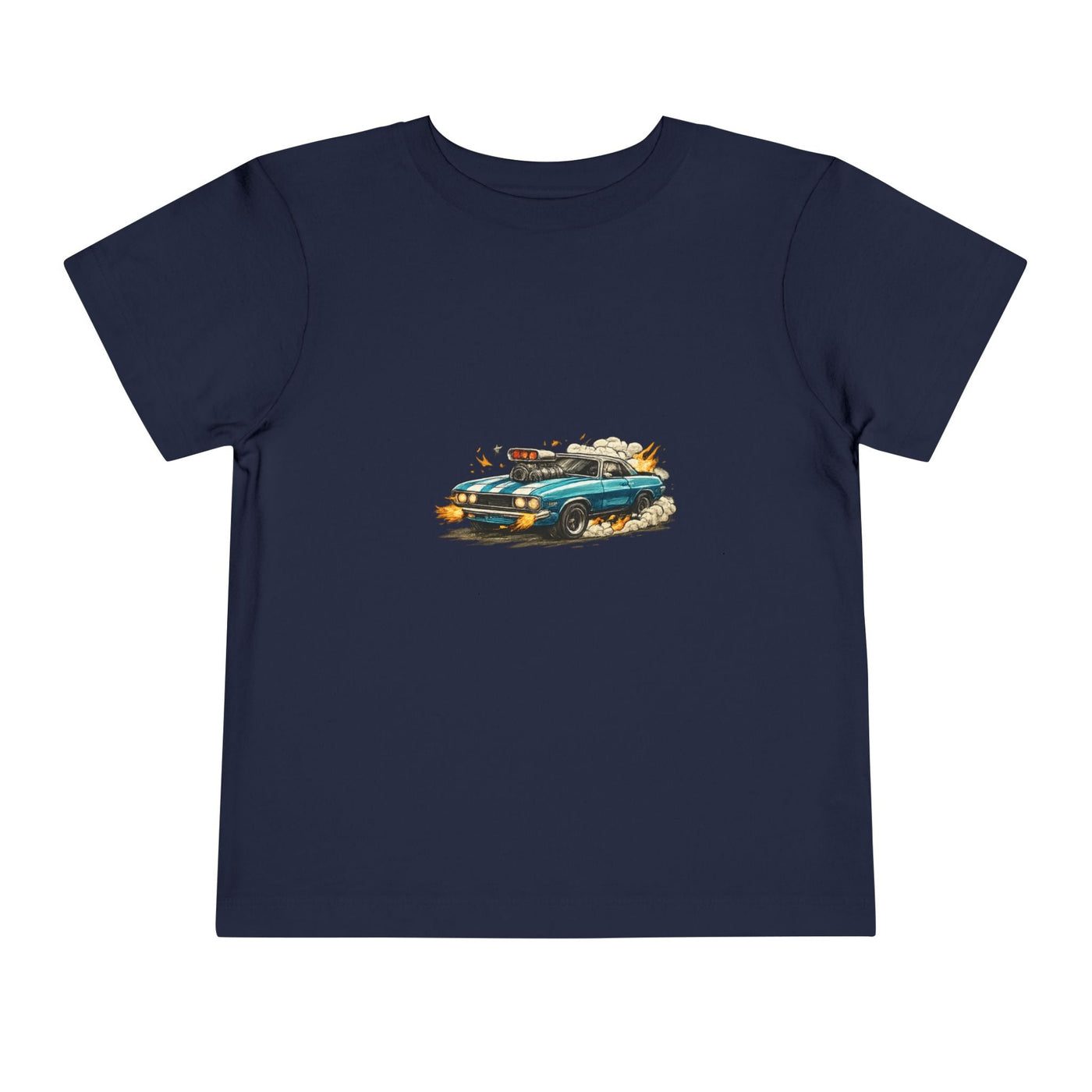 Toddler Tee — Retro Race Car Graphic Shirt - Front Patch Kids Co.