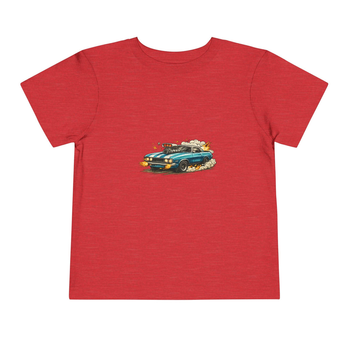 Toddler Tee — Retro Race Car Graphic Shirt - Front Patch Kids Co.