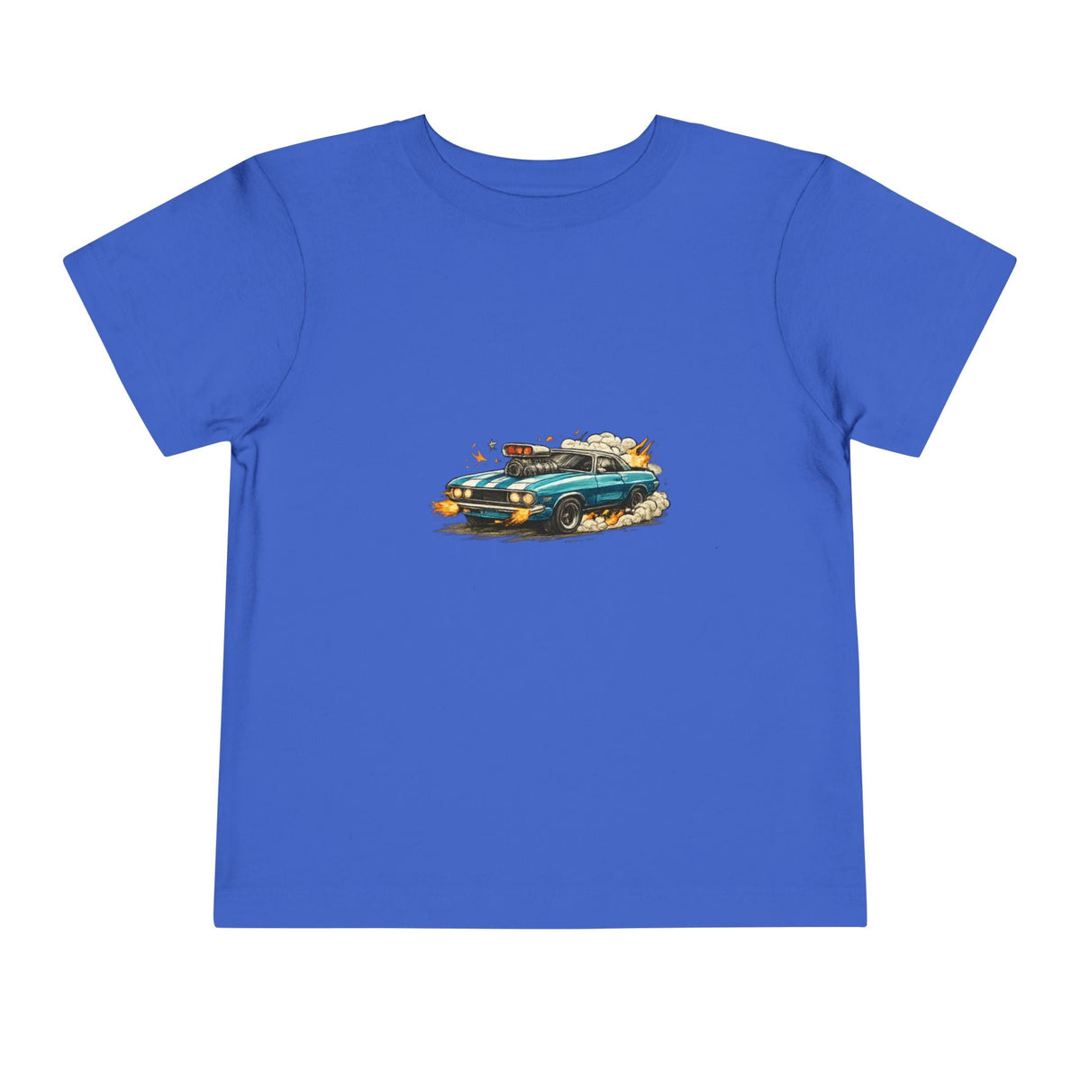 Toddler Tee — Retro Race Car Graphic Shirt - Front Patch Kids Co.