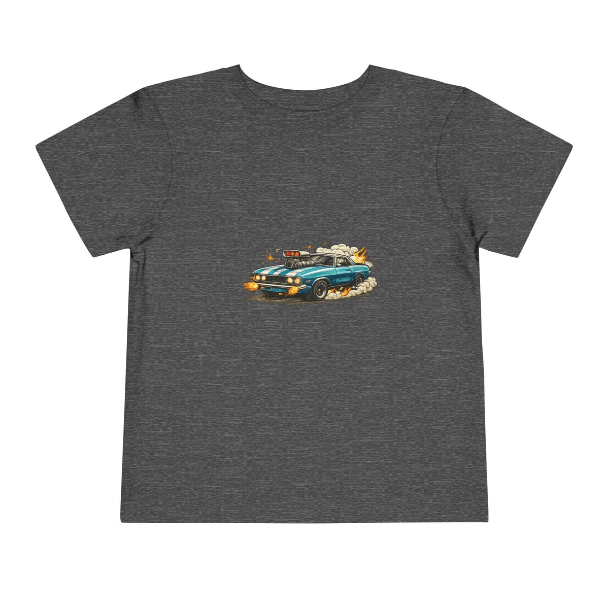 Toddler Tee — Retro Race Car Graphic Shirt - Front Patch Kids Co.