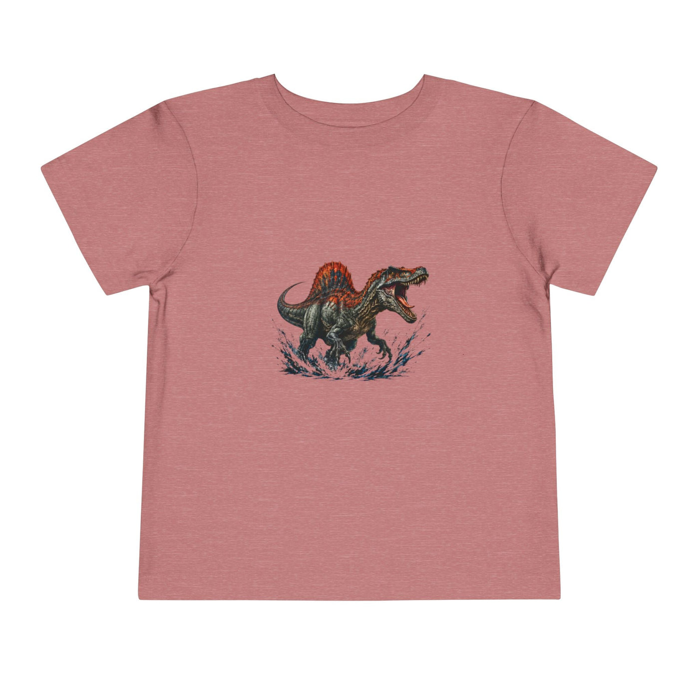 Toddler Tee — Roaring Spinosaurus Dinosaur Graphic Shirt - Front Patch Kids Co.