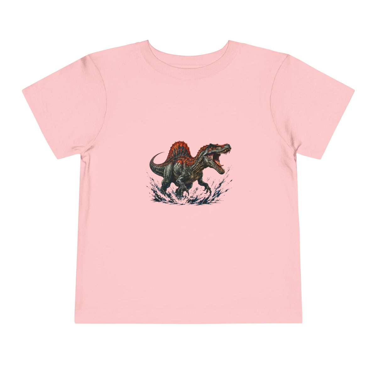 Toddler Tee — Roaring Spinosaurus Dinosaur Graphic Shirt - Front Patch Kids Co.