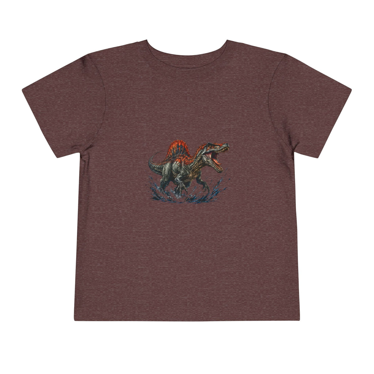 Toddler Tee — Roaring Spinosaurus Dinosaur Graphic Shirt - Front Patch Kids Co.