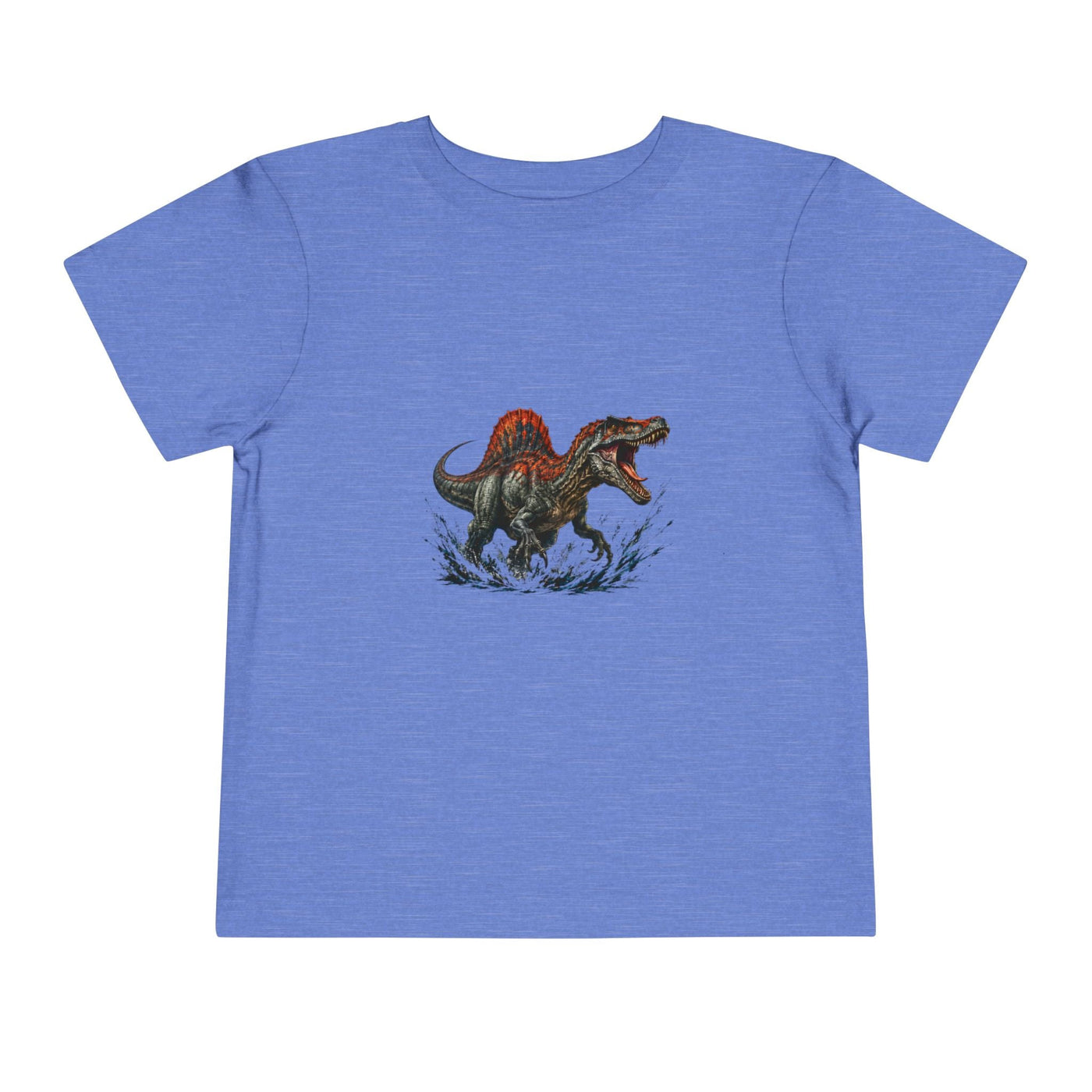 Toddler Tee — Roaring Spinosaurus Dinosaur Graphic Shirt - Front Patch Kids Co.