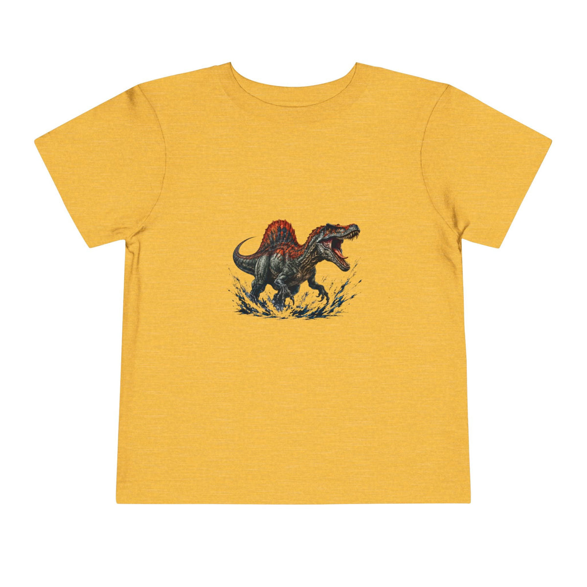 Toddler Tee — Roaring Spinosaurus Dinosaur Graphic Shirt - Front Patch Kids Co.