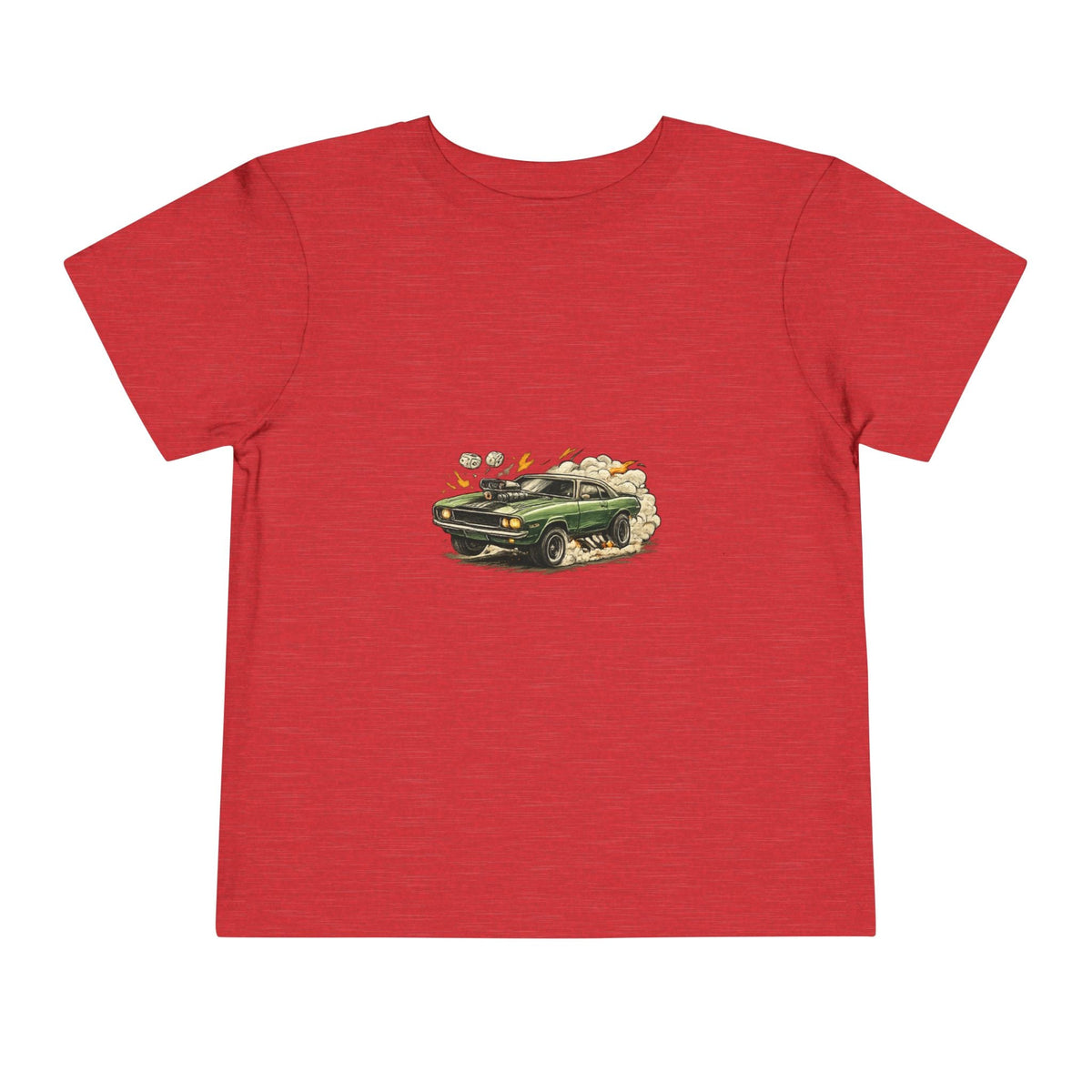 Toddler Tee – Vintage Green Truck Graphic - Front Patch Kids Co.
