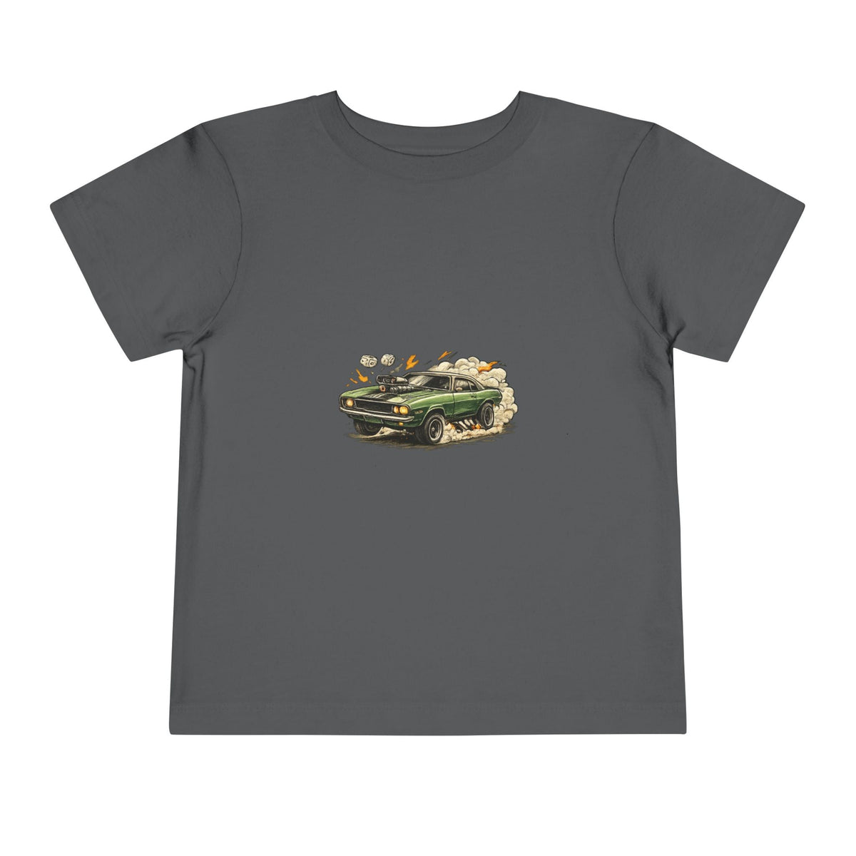 Toddler Tee – Vintage Green Truck Graphic - Front Patch Kids Co.