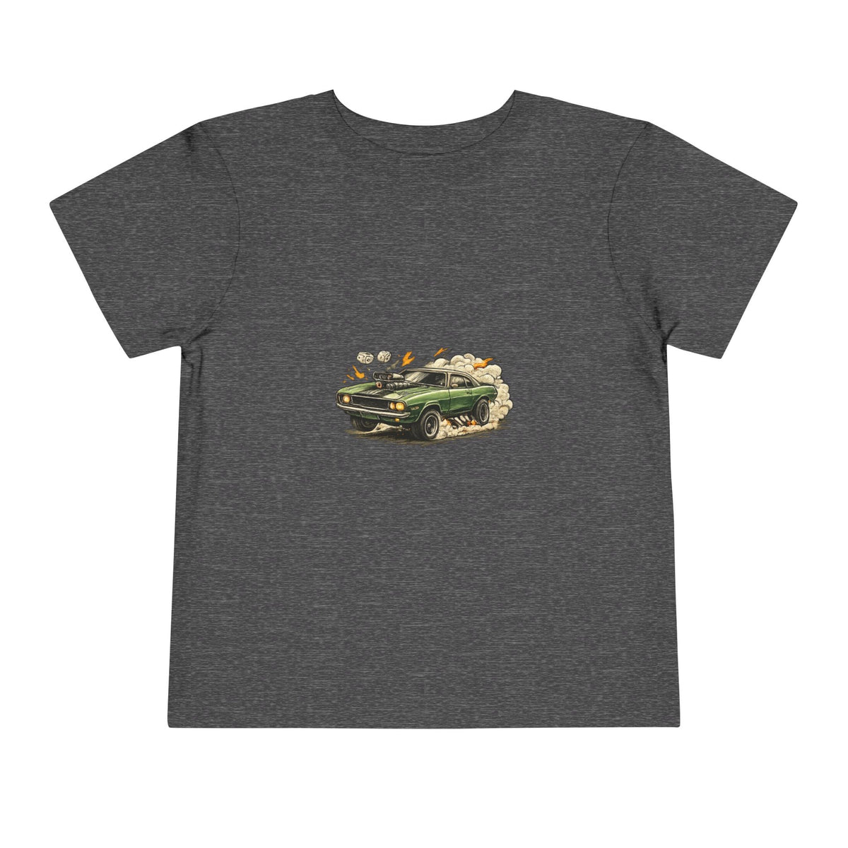 Toddler Tee – Vintage Green Truck Graphic - Front Patch Kids Co.
