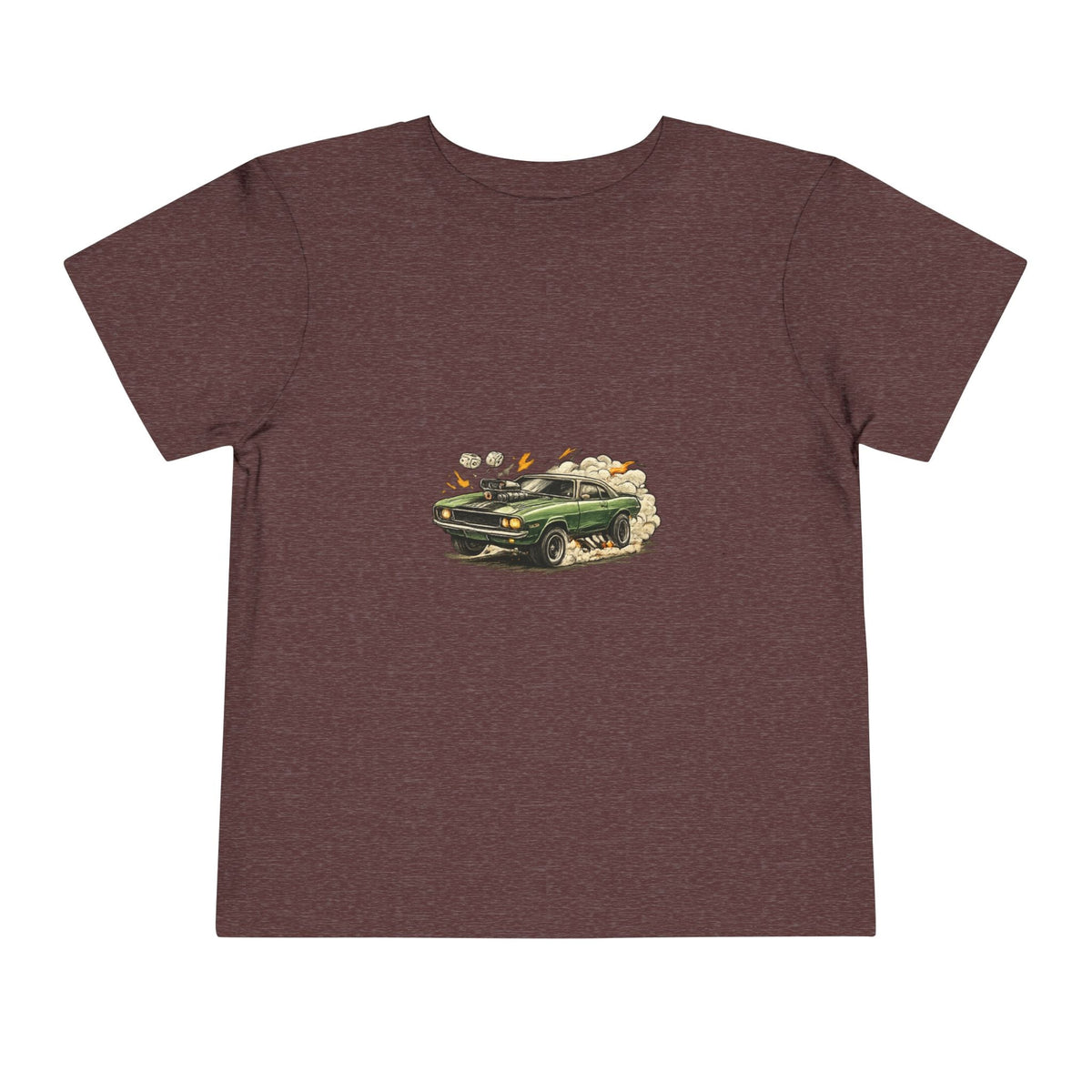 Toddler Tee – Vintage Green Truck Graphic - Front Patch Kids Co.