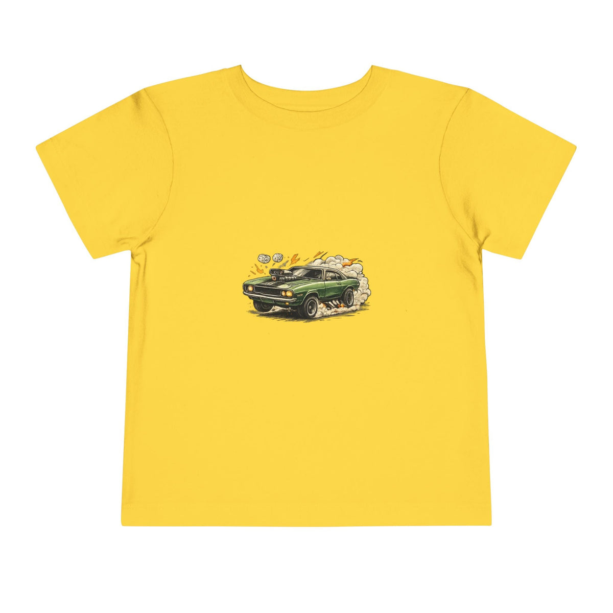 Toddler Tee – Vintage Green Truck Graphic - Front Patch Kids Co.