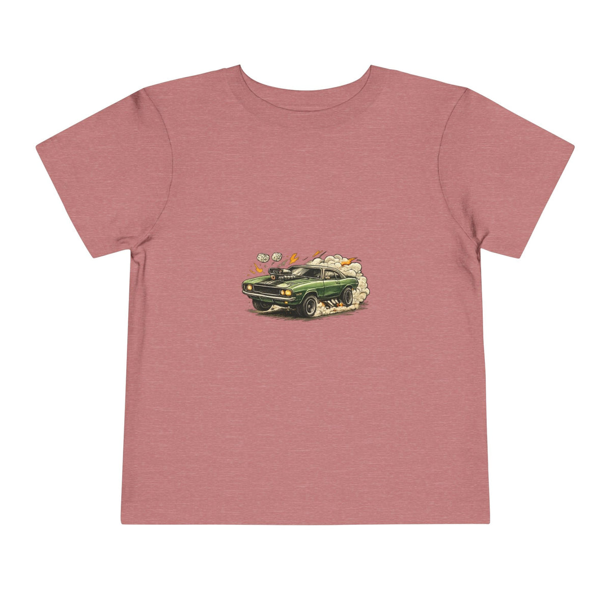 Toddler Tee – Vintage Green Truck Graphic - Front Patch Kids Co.