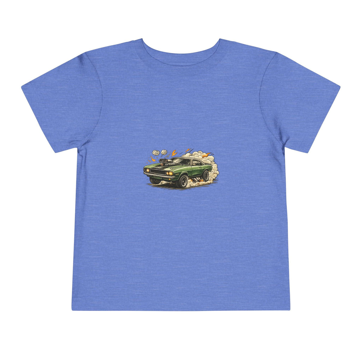 Toddler Tee – Vintage Green Truck Graphic - Front Patch Kids Co.