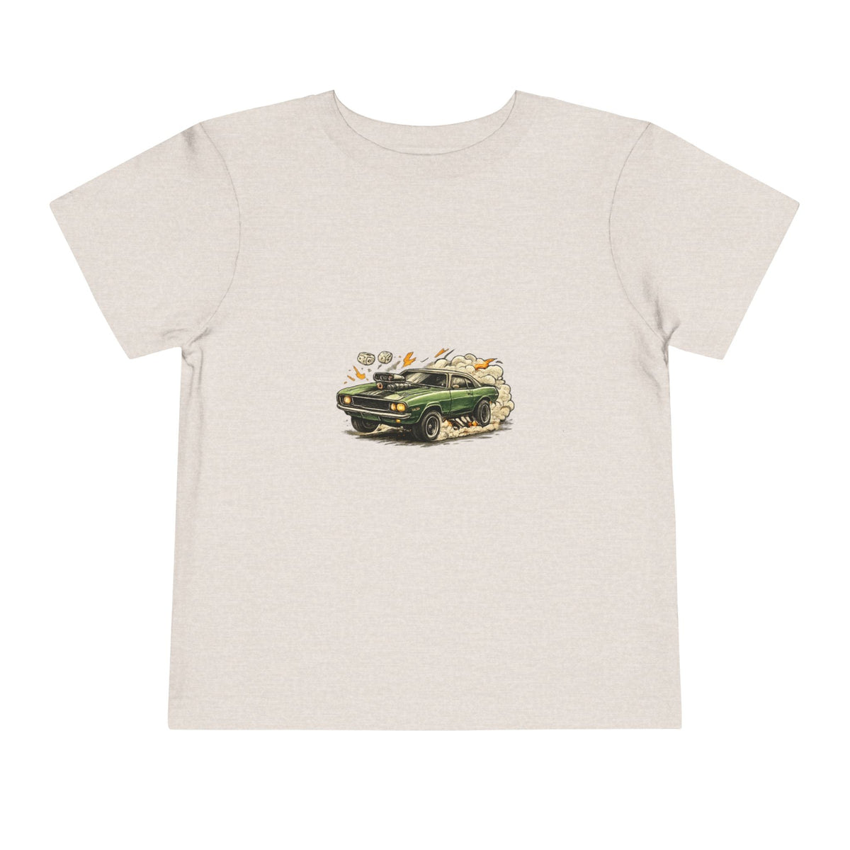 Toddler Tee – Vintage Green Truck Graphic - Front Patch Kids Co.