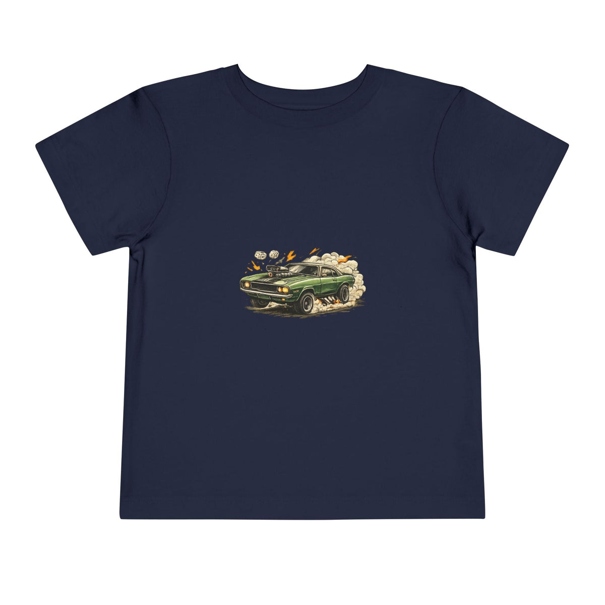 Toddler Tee – Vintage Green Truck Graphic - Front Patch Kids Co.