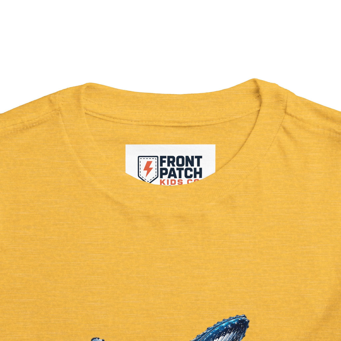Toddler Tee — Watercolor Breaching Whale Graphic - Front Patch Kids Co.