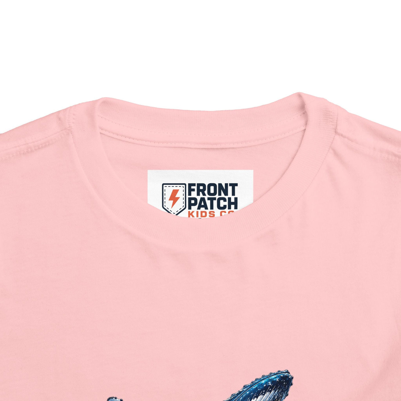 Toddler Tee — Watercolor Breaching Whale Graphic - Front Patch Kids Co.