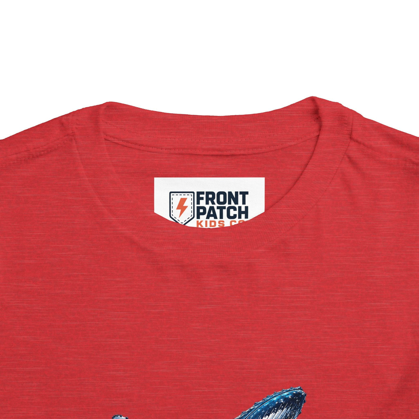 Toddler Tee — Watercolor Breaching Whale Graphic - Front Patch Kids Co.