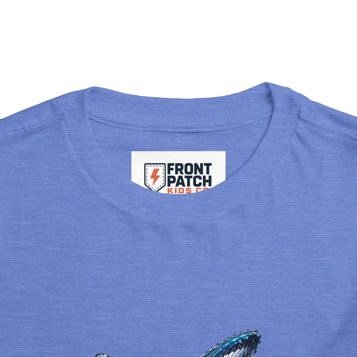 Toddler Tee — Watercolor Breaching Whale Graphic - Front Patch Kids Co.