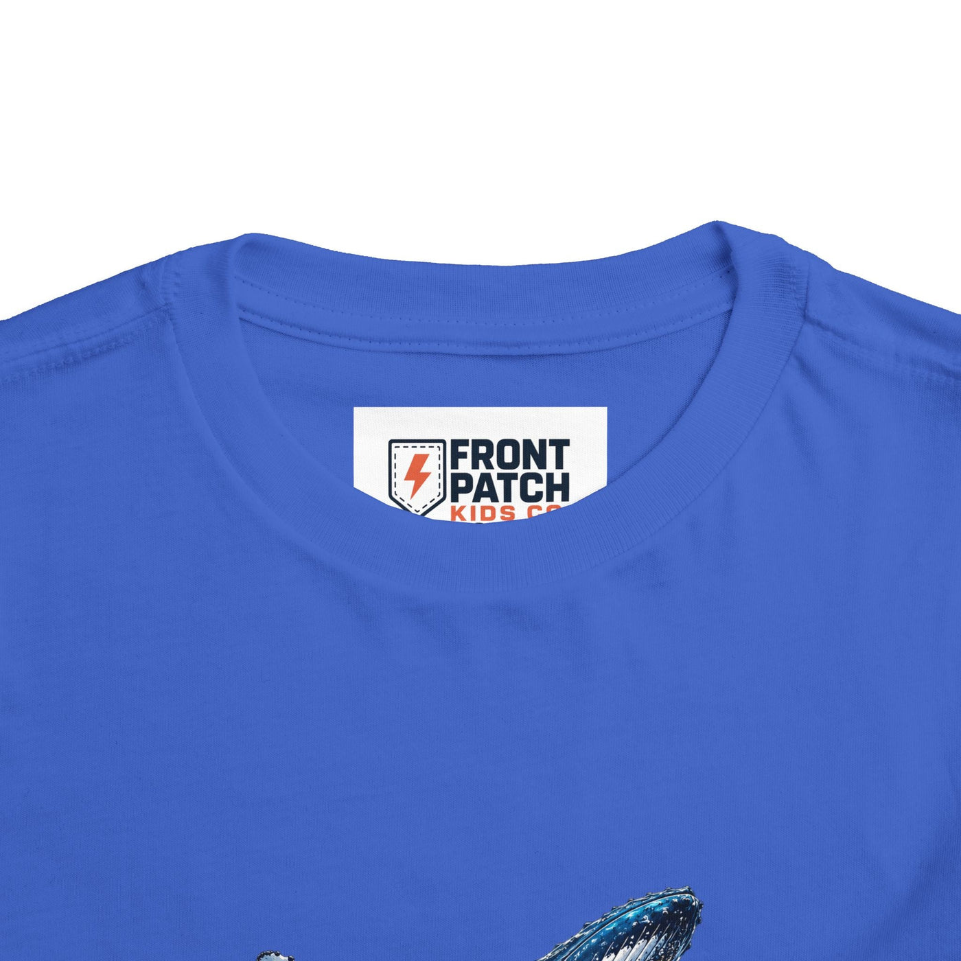 Toddler Tee — Watercolor Breaching Whale Graphic - Front Patch Kids Co.