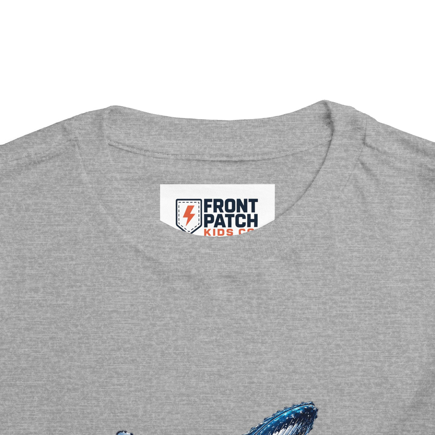 Toddler Tee — Watercolor Breaching Whale Graphic - Front Patch Kids Co.