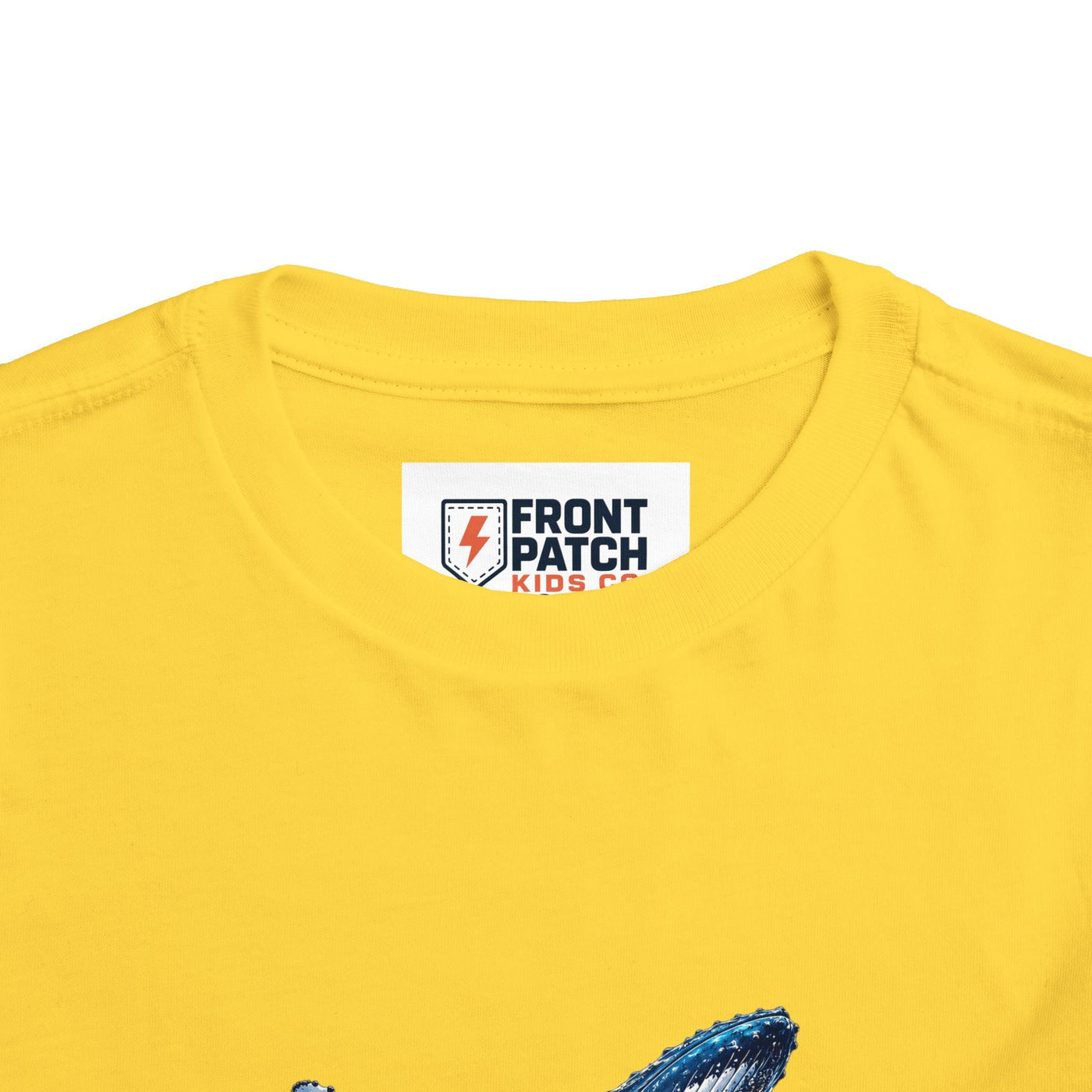 Toddler Tee — Watercolor Breaching Whale Graphic - Front Patch Kids Co.