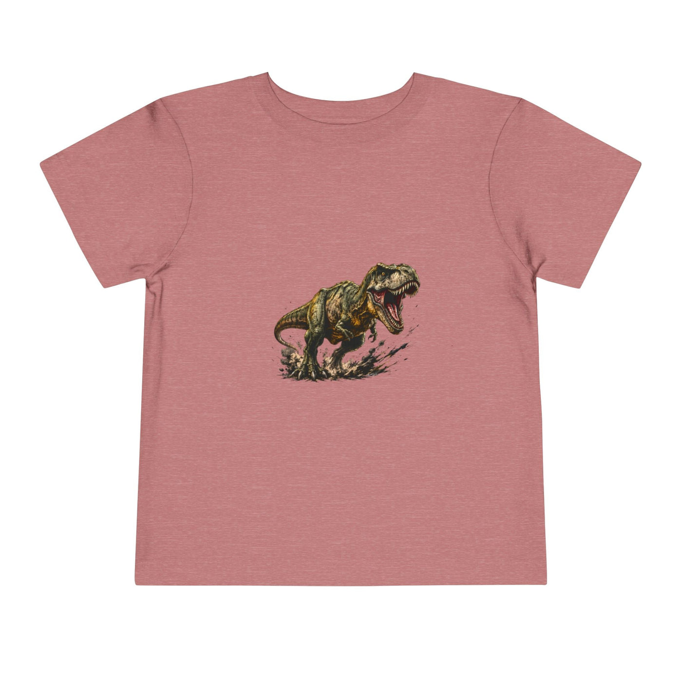 Toddler T‑Shirt — Roaring T‑Rex Dinosaur Graphic Tee for Kids - Front Patch Kids Co.