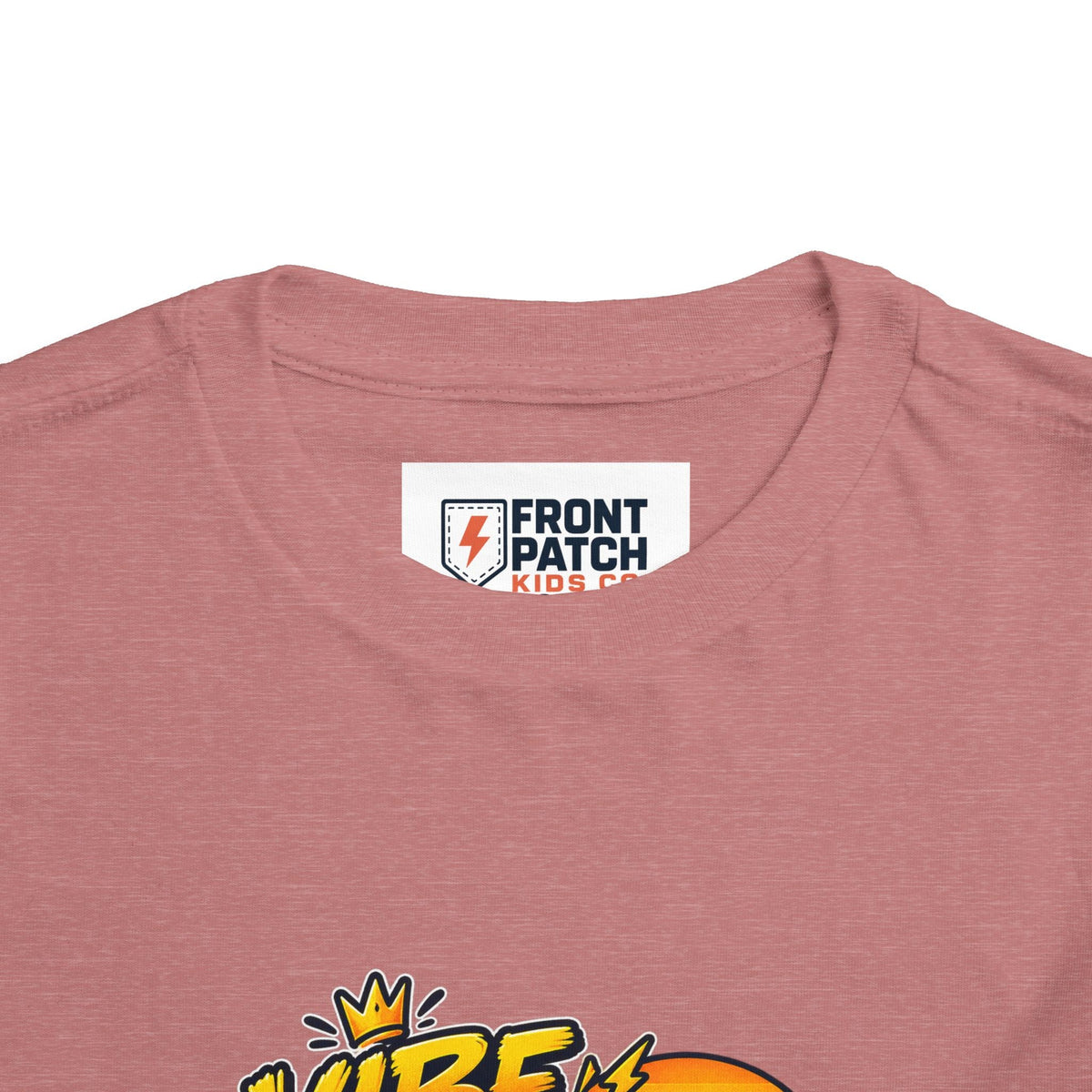 Vibe Check Surfing Shark Toddler Tee - Front Patch Kids Co.
