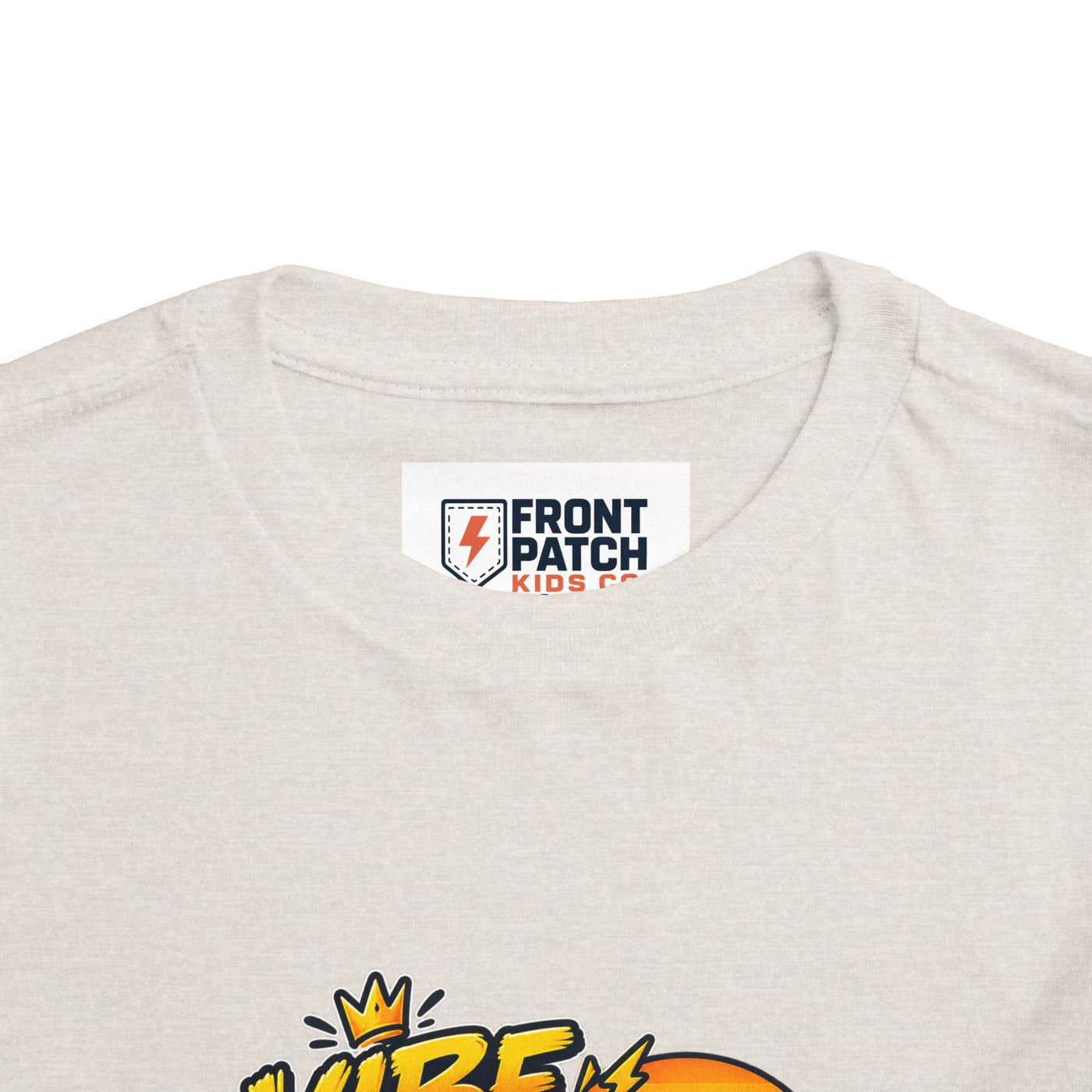 Vibe Check Surfing Shark Toddler Tee - Front Patch Kids Co.