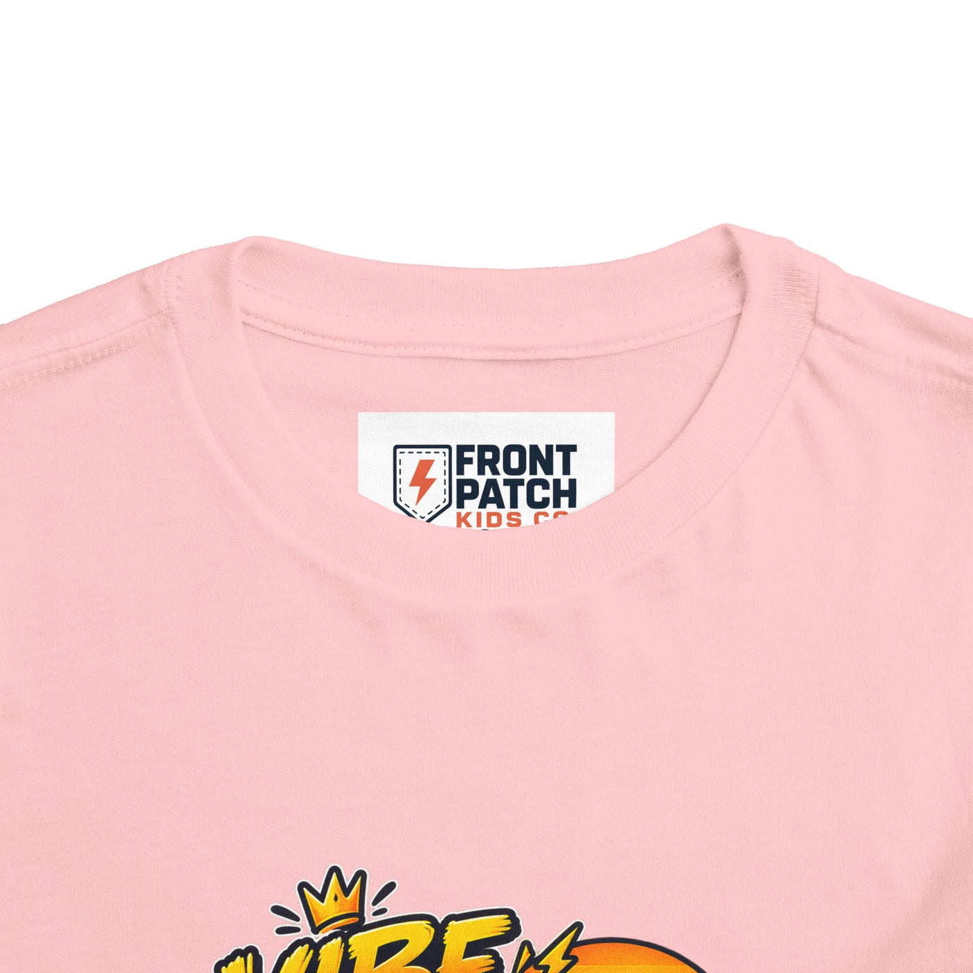Vibe Check Surfing Shark Toddler Tee - Front Patch Kids Co.