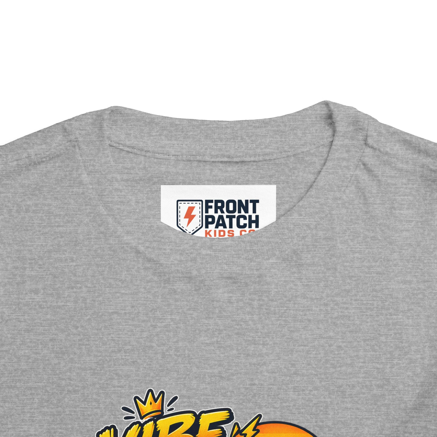 Vibe Check Surfing Shark Toddler Tee - Front Patch Kids Co.