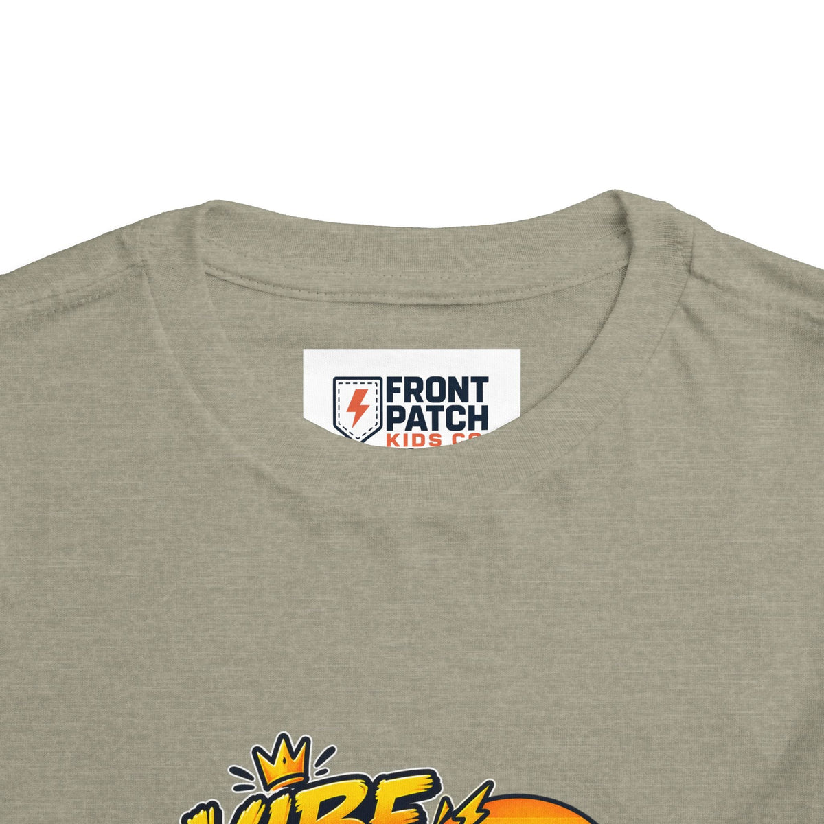 Vibe Check Surfing Shark Toddler Tee - Front Patch Kids Co.