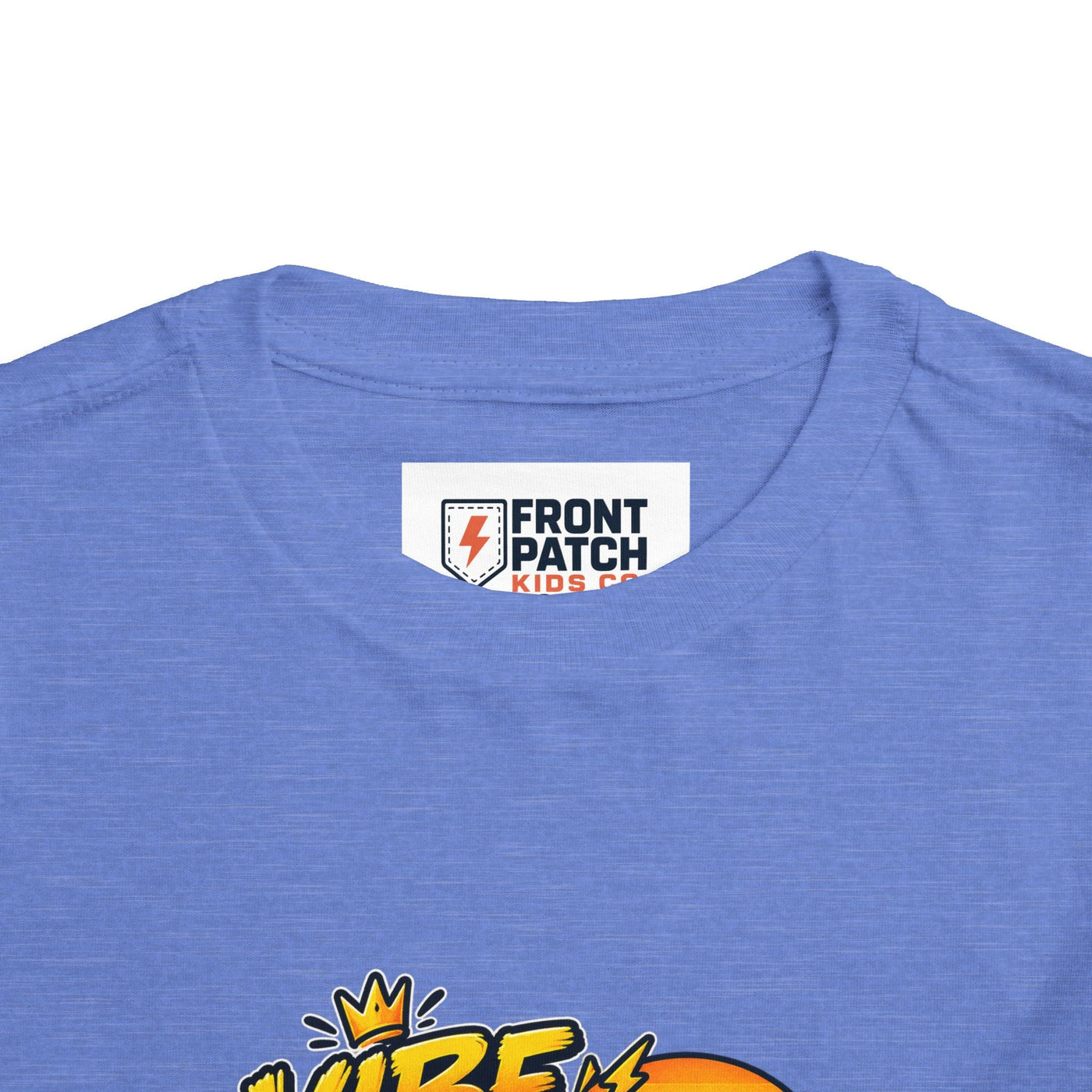Vibe Check Surfing Shark Toddler Tee - Front Patch Kids Co.