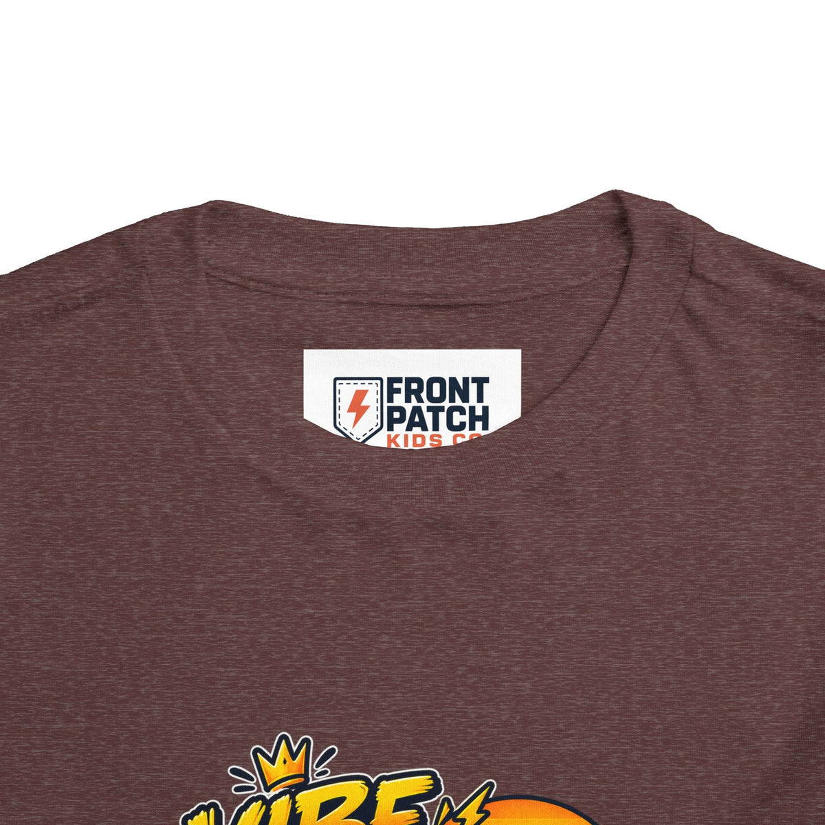 Vibe Check Surfing Shark Toddler Tee - Front Patch Kids Co.